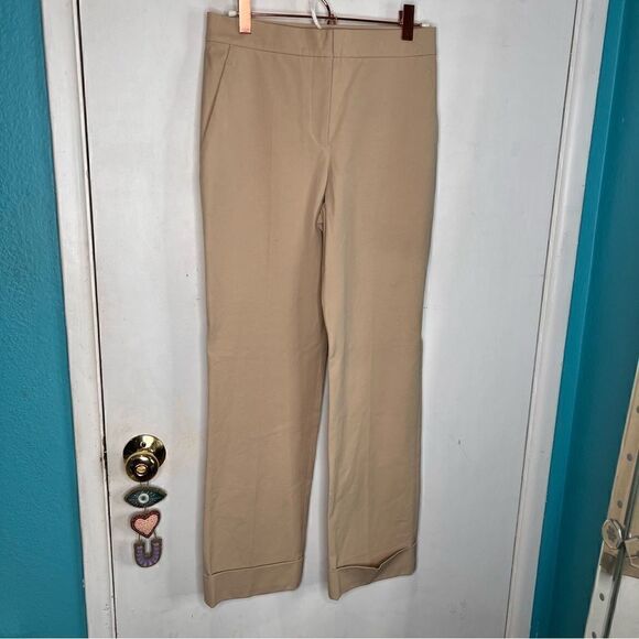GUNEX made in Paris khaki colors woman’s pants cotton - Picture 1 of 16